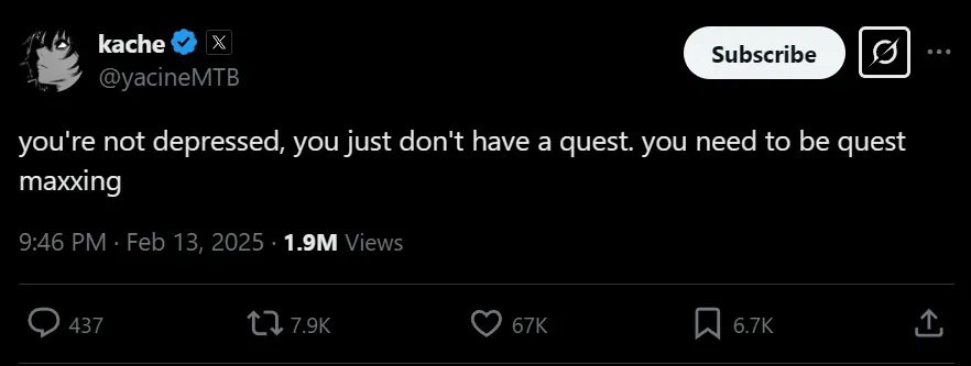 Tweet from @yacineMTB